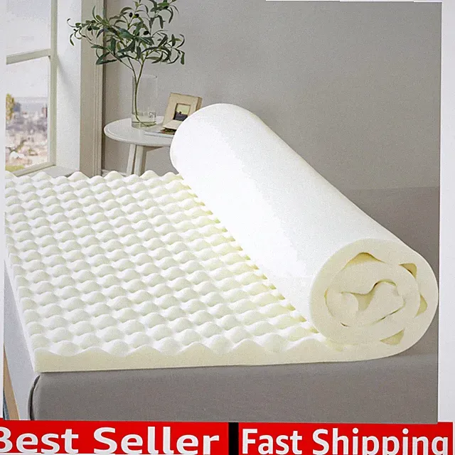 2 Inch Copper Cooling Memory Foam Mattress Topper with Airflow Design, Full