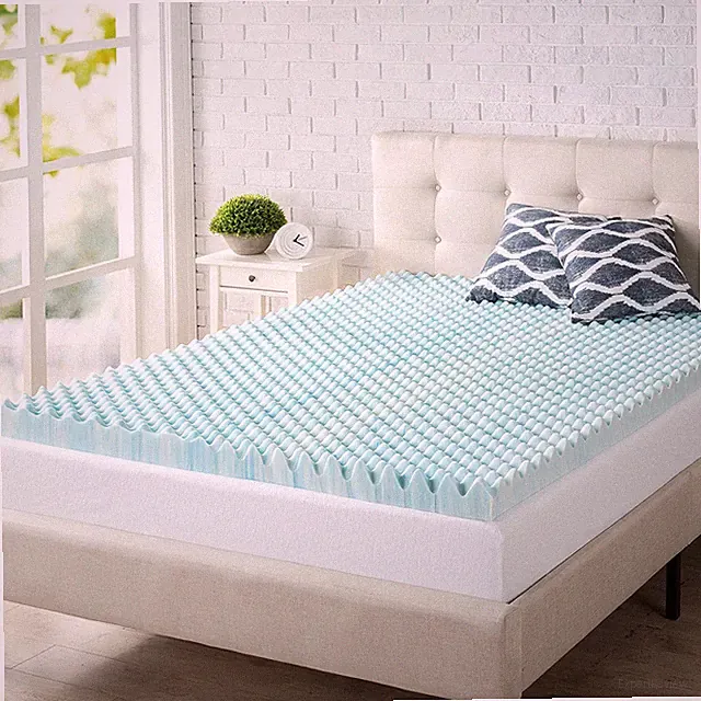 3" Cooling Gel Memory Foam Mattress Topper - CertiPUR-US, Full Size
