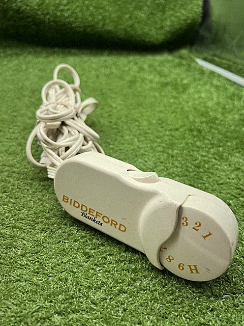BIDDEFORD TC13B0 Electric Heated Blanket Controller 4-Prong Tested. K