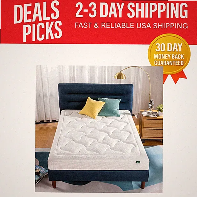 CertiPUR-Certified Full Cloud Memory Foam Mattress - Fiberglass Free Comfort