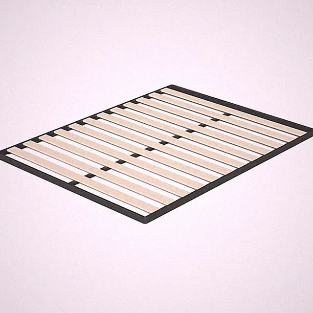 Durable 1.6" Full Bunkie Board, Cream & Black