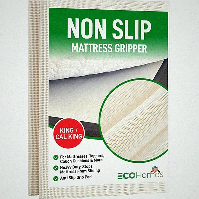 Non Slip Mattress Gripper Pad Stop Mattress, Keep Topper from Sliding - Anti...