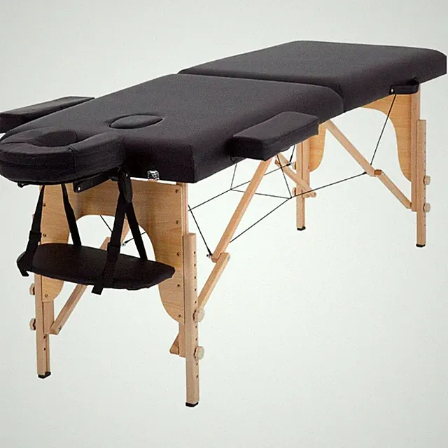 Portable 24" Massage Bed with Adjustable Height