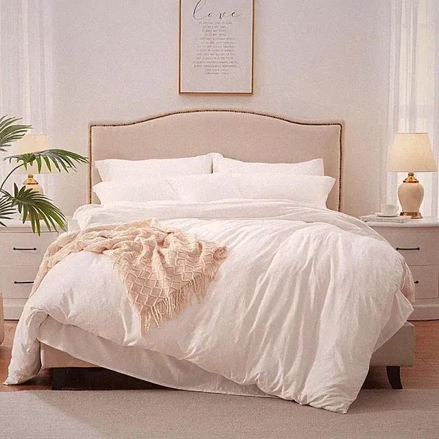 Super Soft Duvet Cover - 100% Washed Microfiber & Pillow Cases (3 Pc Set)