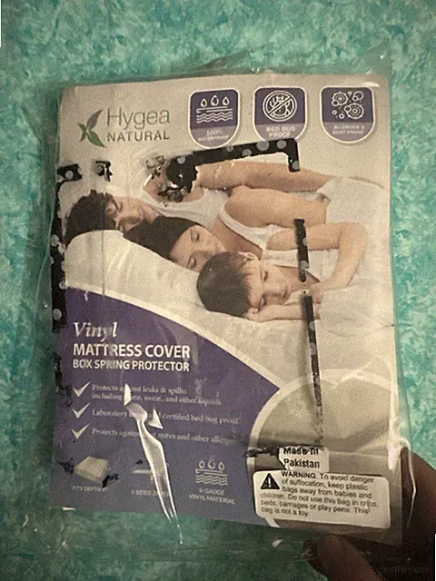 Waterproof Vinyl Crib Mattress Protector – Bed Bug & Allergen Proof Cover